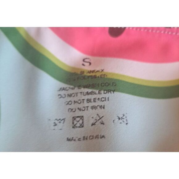 Flexi‎ Lexi Leggings Blue Pink Watermelon Leggings Size Small - Picture 9 of 10